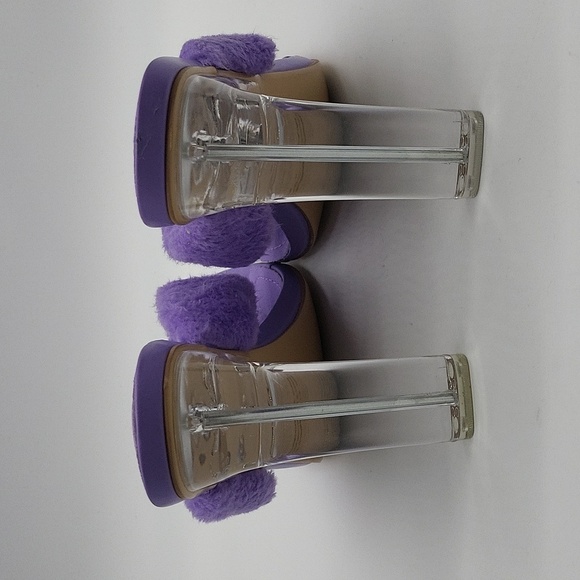 1098- Cape Robbin Vegan Women's Sandals Size 9 Purple Color NWT - Picture 5 of 12